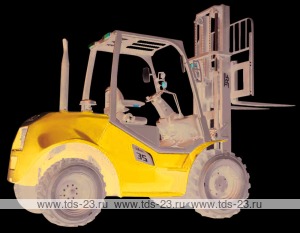 Дизельный погрузчик TRF D35-4J4WD