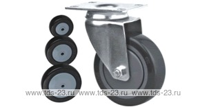 Колесо поворотное с площадкой Lema EI2-PL-75-70-7